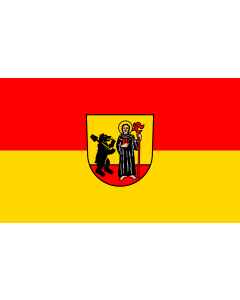 Flag: Oberharmersbach |  landscape flag | 1.35m² | 14.5sqft | 90x150cm | 3x5ft 