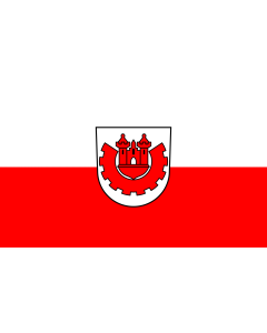 Flag: Oppenau |  landscape flag | 1.35m² | 14.5sqft | 90x150cm | 3x5ft 