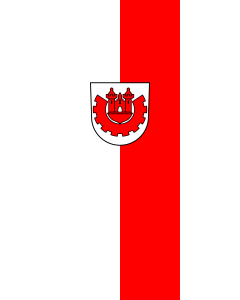 Flag: Oppenau | portrait flag | 3.5m² | 38sqft | 300x120cm | 10x4ft
