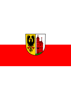 Flag: Ortenberg |  landscape flag | 1.35m² | 14.5sqft | 90x150cm | 3x5ft 