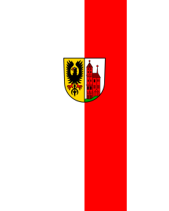 Flag: Ortenberg | portrait flag | 3.5m² | 38sqft | 300x120cm | 10x4ft