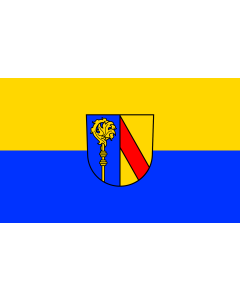 Flag: Sasbach |  landscape flag | 1.35m² | 14.5sqft | 90x150cm | 3x5ft 