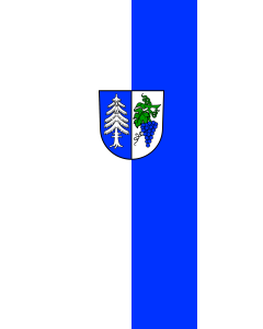 Flag: Sasbachwalden | portrait flag | 3.5m² | 38sqft | 300x120cm | 10x4ft