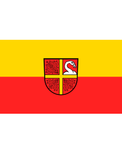 Flag: Willstätt |  landscape flag | 1.35m² | 14.5sqft | 90x150cm | 3x5ft 