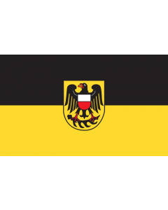 Flag: Rottweil (Kreis) |  landscape flag | 1.35m² | 14.5sqft | 90x150cm | 3x5ft 