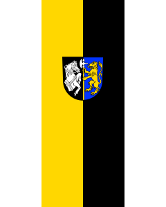 Flag: Bösingen | portrait flag | 3.5m² | 38sqft | 300x120cm | 10x4ft
