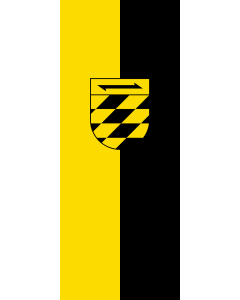 Flag: Oberndorf am Neckar | portrait flag | 3.5m² | 38sqft | 300x120cm | 10x4ft