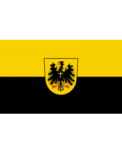 Flag: Rottweil |  landscape flag | 1.35m² | 14.5sqft | 90x150cm | 3x5ft 