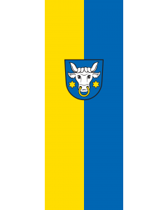 Flag: Schenkenzell |  portrait flag | 6m² | 64sqft | 400x150cm | 13x5ft 