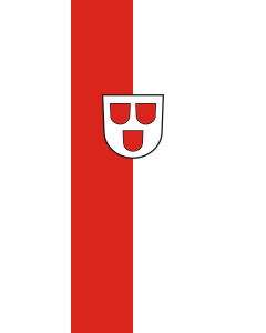 Vertical Hanging Beam Flag: Schiltach |  portrait flag | 6m² | 64sqft | 400x150cm | 13x5ft 