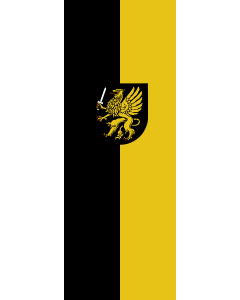 Flag: Schramberg |  portrait flag | 6m² | 64sqft | 400x150cm | 13x5ft 