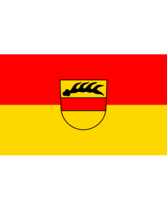 Flag: Sulz am Neckar |  landscape flag | 1.35m² | 14.5sqft | 90x150cm | 3x5ft 