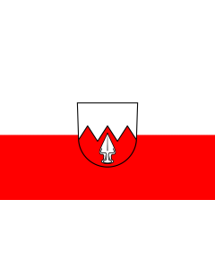 Flag: Vöhringen |  landscape flag | 1.35m² | 14.5sqft | 90x150cm | 3x5ft 