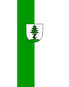 Drapeau: Zimmern ob Rottweil |  portrait flag | 3.5m² | 300x120cm 