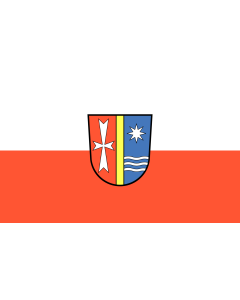Flag: Bad Dürrheim |  landscape flag | 1.35m² | 14.5sqft | 90x150cm | 3x5ft 