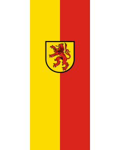 Flag: Bräunlingen | portrait flag | 3.5m² | 38sqft | 300x120cm | 10x4ft