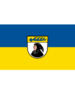Flag: Mönchweiler |  landscape flag | 1.35m² | 14.5sqft | 90x150cm | 3x5ft 