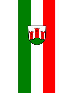 Flag: Unterkirnach | portrait flag | 3.5m² | 38sqft | 300x120cm | 10x4ft