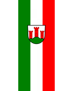 Vertical Hanging Swivel Crossbar Banner Flag: Unterkirnach |  portrait flag | 3.5m² | 38sqft | 300x120cm | 10x4ft 