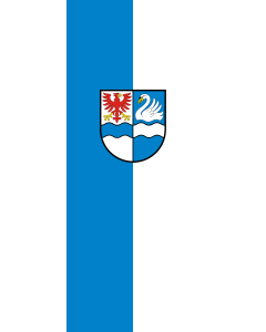 Bandiera: Villingen-Schwenningen | bandiera ritratto | 3,5&nbsp;m² | 300&nbsp;×&nbsp;120&nbsp;cm 