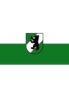 Flag: Brigachtal | landscape flag | 1.35m² | 14.5sqft | 90x150cm | 3x5ft