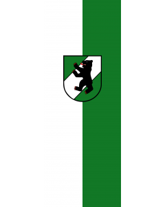 Flag: Brigachtal |  portrait flag | 6m² | 64sqft | 400x150cm | 13x5ft 