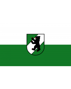 Flag: Brigachtal |  landscape flag | 1.35m² | 14.5sqft | 90x150cm | 3x5ft 