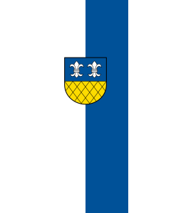 Flag: Balgheim | portrait flag | 3.5m² | 38sqft | 300x120cm | 10x4ft