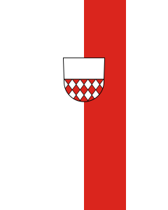Flag: Fridingen an der Donau | portrait flag | 3.5m² | 38sqft | 300x120cm | 10x4ft