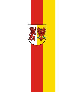 Flag: Geisingen | portrait flag | 3.5m² | 38sqft | 300x120cm | 10x4ft