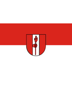 Flag: Gosheim |  landscape flag | 1.35m² | 14.5sqft | 90x150cm | 3x5ft 