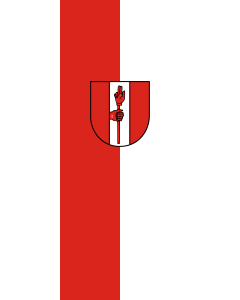 Flag: Gosheim |  portrait flag | 3.5m² | 38sqft | 300x120cm | 10x4ft 