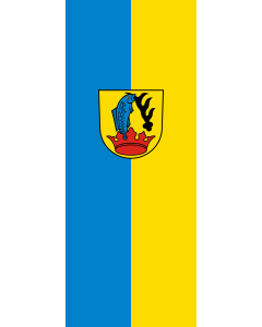 Flag: Hausen ob Verena | portrait flag | 3.5m² | 38sqft | 300x120cm | 10x4ft
