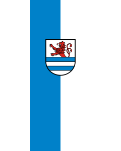 Flag: Immendingen | portrait flag | 3.5m² | 38sqft | 300x120cm | 10x4ft
