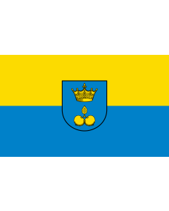 Drapeau: Königsheim |  drapeau paysage | 1.35m² | 90x150cm 