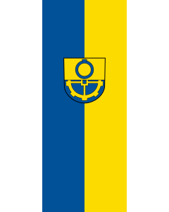 Flag: Mahlstetten | portrait flag | 3.5m² | 38sqft | 300x120cm | 10x4ft
