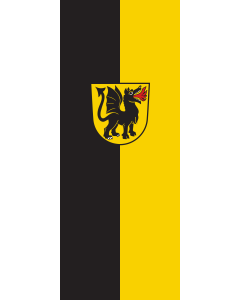 Flag: Wurmlingen | portrait flag | 3.5m² | 38sqft | 300x120cm | 10x4ft