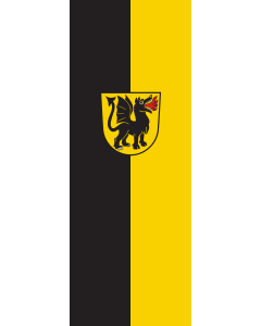Flag: Wurmlingen | portrait flag | 6m² | 64sqft | 400x150cm | 13x5ft