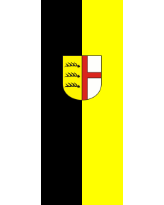 Flag: Rietheim-Weilheim | portrait flag | 3.5m² | 38sqft | 300x120cm | 10x4ft