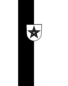 Flag: Engen |  portrait flag | 6m² | 64sqft | 400x150cm | 13x5ft 