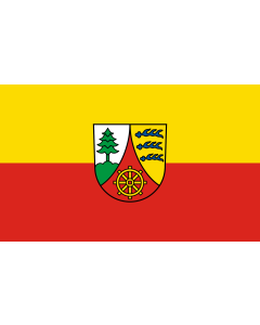 Drapeau: Mühlingen |  drapeau paysage | 1.35m² | 90x150cm 