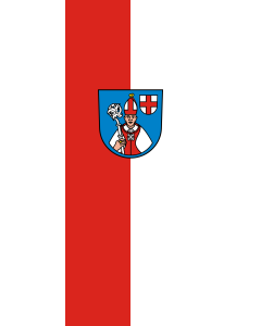 Bandiera: Reichenau | bandiera ritratto | 3,5&nbsp;m² | 300&nbsp;×&nbsp;120&nbsp;cm 