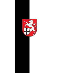 Vertical Hanging Swivel Crossbar Banner Flag: Tengen |  portrait flag | 3.5m² | 38sqft | 300x120cm | 10x4ft 