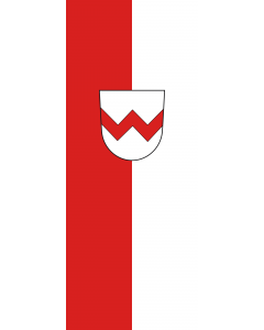 Flag: Volkertshausen |  portrait flag | 3.5m² | 38sqft | 300x120cm | 10x4ft 