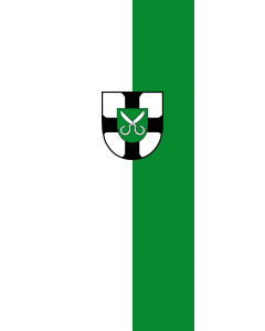 Flag: Hohenfels |  portrait flag | 6m² | 64sqft | 400x150cm | 13x5ft 