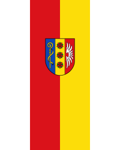 Drapeau: Rielasingen-Worblingen |  portrait flag | 3.5m² | 300x120cm 