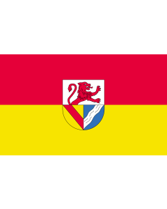 Flag: Lörrach (Kreis) |  landscape flag | 1.35m² | 14.5sqft | 90x150cm | 3x5ft 