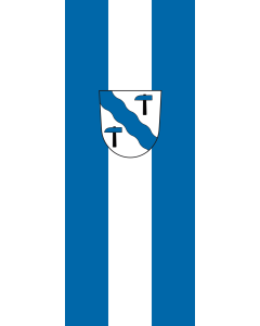 Vertical Hanging Swivel Crossbar Banner Flag: Aitern | portrait flag | 3.5m² | 38sqft | 300x120cm | 10x4ft