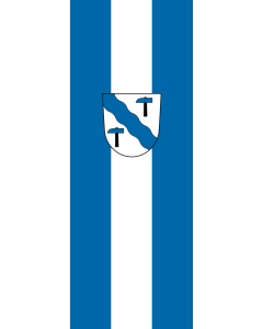 Vertical Hanging Beam Flag: Aitern | portrait flag | 6m² | 64sqft | 400x150cm | 13x5ft