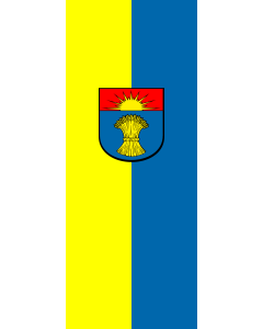 Flag: Binzen | portrait flag | 3.5m² | 38sqft | 300x120cm | 10x4ft
